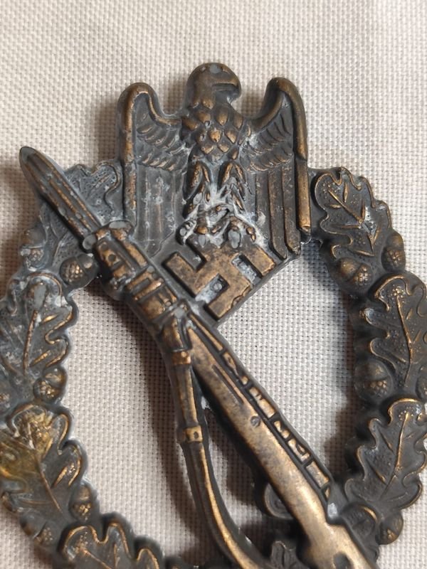 Condecoración de Batalla de Infantería Alemana Segunda Guerra Mundial - imagen 2