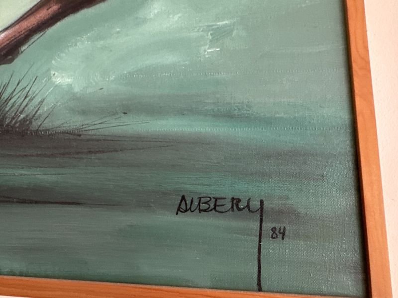 Óleo de caballo firmado y fechado - imagen 6