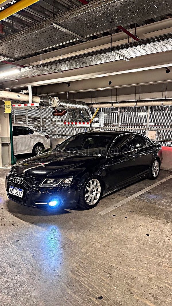 Audi A6 Negro Cuero Marrón 2012