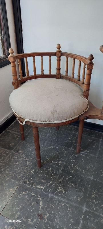 Sillon de Sala Doble Antiguo y Muy Lindo - imagen 10