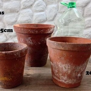 Lote anterior: Lote de 3 Macetas de Barro con Medidas