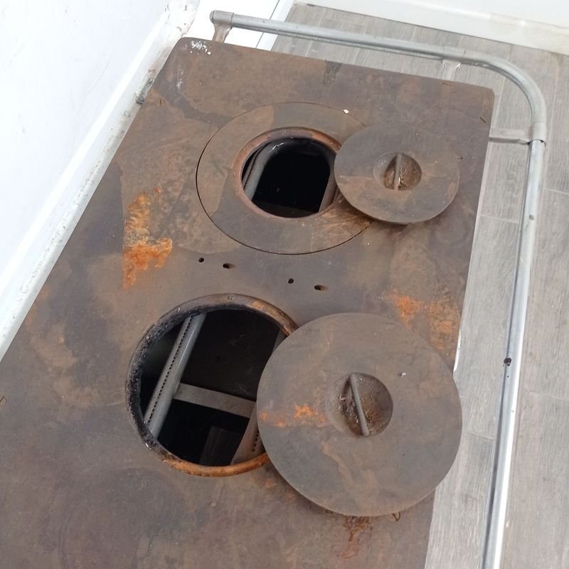 Cocina de gas económica con hornallas y horno - imagen 9