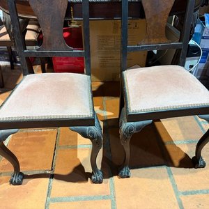 Juego de Comedor Estilo Reina Ana con Mesa Extensible y 6 Sillas - imagen 4