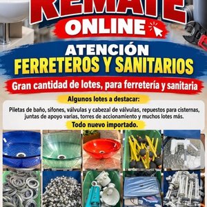 Lote anterior: Remate Online: Lotes de Ferretería y Sanitarios
