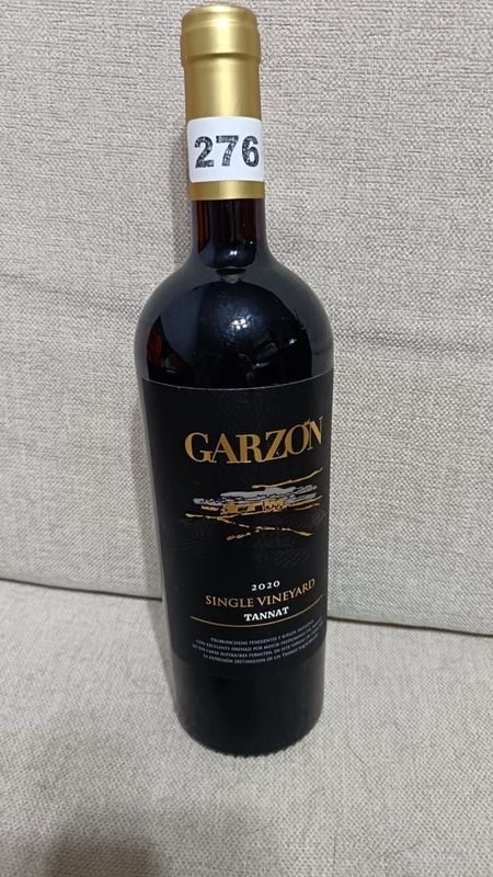 Vino Garzón Single Vineyard Tannat 2020