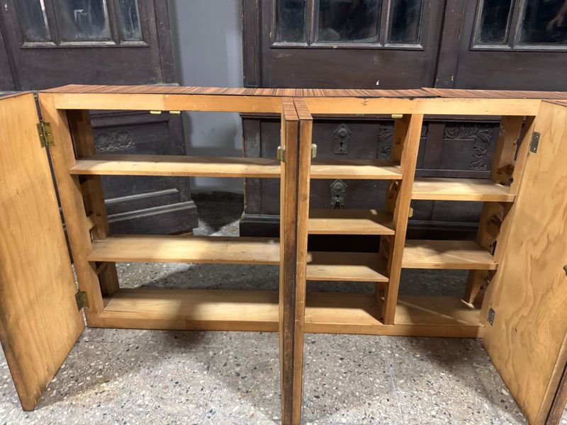 Estantería aérea de madera con estantes internos - imagen 4