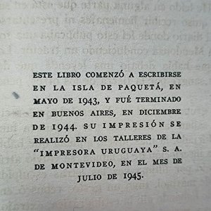 Polvo, Silencio y Más Nada de Carlos Alberto Clulow - 1ra Edición 1945 - imagen 4