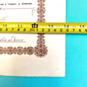 Póliza de Vida Banco de Seguros del Estado - Año 1919, Firmada - imagen 14