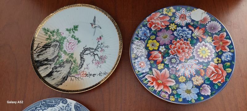 Platos decorativos de porcelana y cerámica - imagen 2