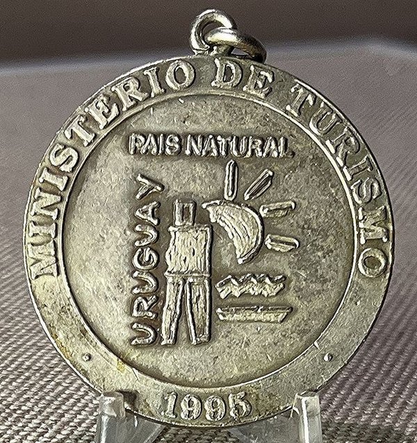 Medalla Copa América Uruguay 1995 Ministerio de Turismo - imagen 1