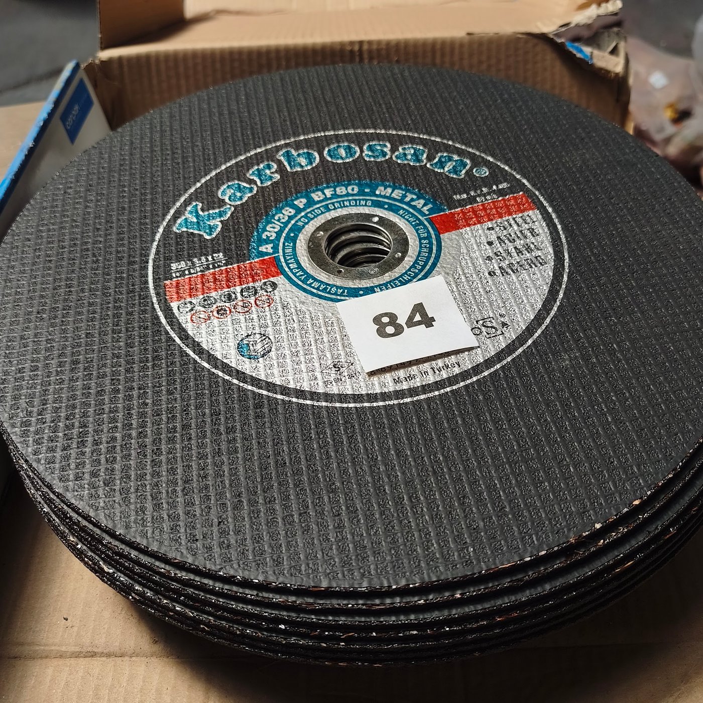 Discos Abrasivos Karbosan para Corte de Metal