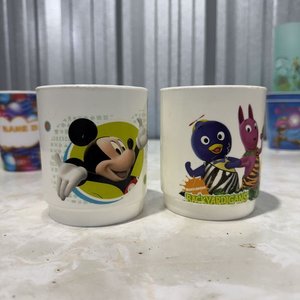 Lote de 9 Vasos Plásticos Infantiles de Varios Diseños y Tamaños - imagen 11