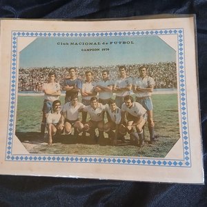 Lote siguiente: Lámina Conmemorativa Club Nacional de Football Campeón Uruguayo 1970