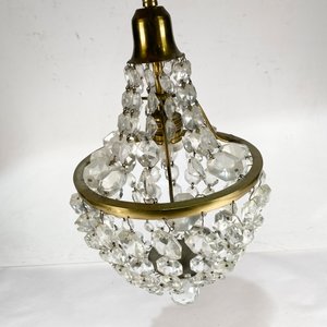 Aplique de Techo Bronce y Cristal con Caireles - imagen 3