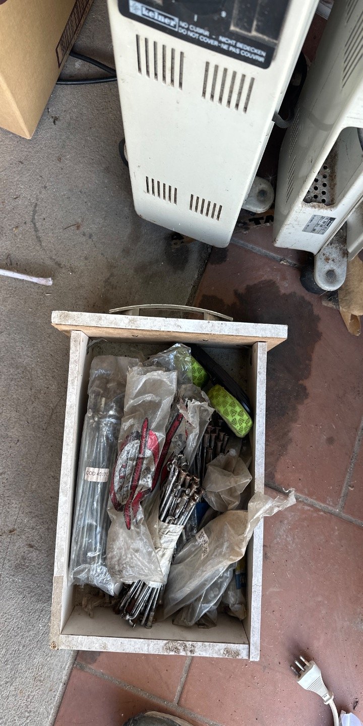 Caja con Rayos para Bicicleta y Accesorios