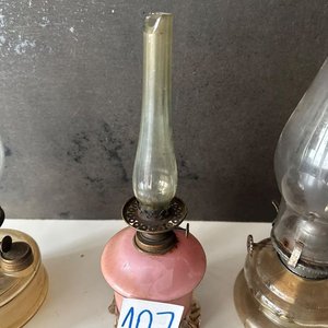 3 Faroles a Queroseno con Tubos de Vidrio - imagen 2