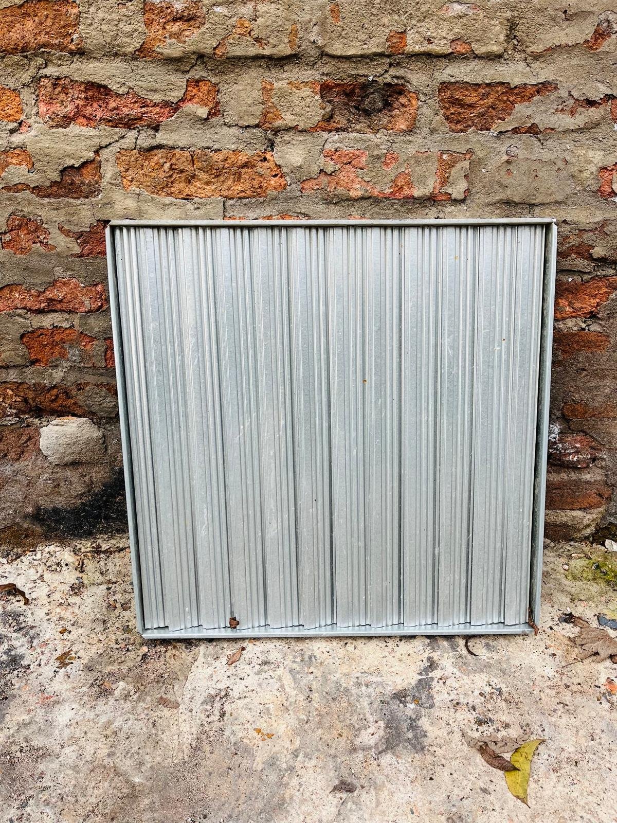 Filtro de Grasa Galvanizado Industrial 59x59x55 cm