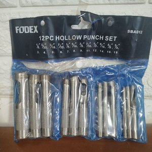 Juego de 12 Sacabocados Huecos Fodex - imagen 2