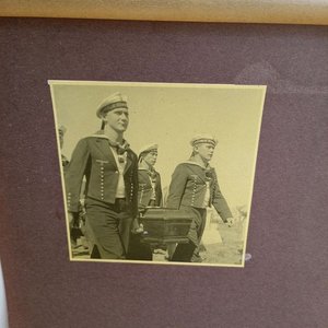 Álbum Histórico: Desembarco y Sepelio Tripulantes Acorazado Graf Spee (1939) - imagen 3