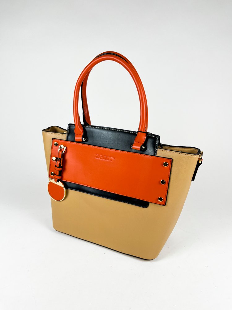 Lote anterior: Cartera de Dama Zenit en Beige y Marrón