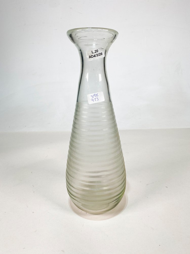 Vaso de cristal claro y alto - imagen 2