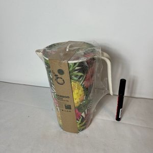 Jarra de Melamina con Diseño Tropical - 1 Litro - imagen 1