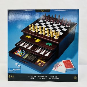 Centro de Juegos 12 en 1 "Cardinal Classics" de Madera - imagen 1