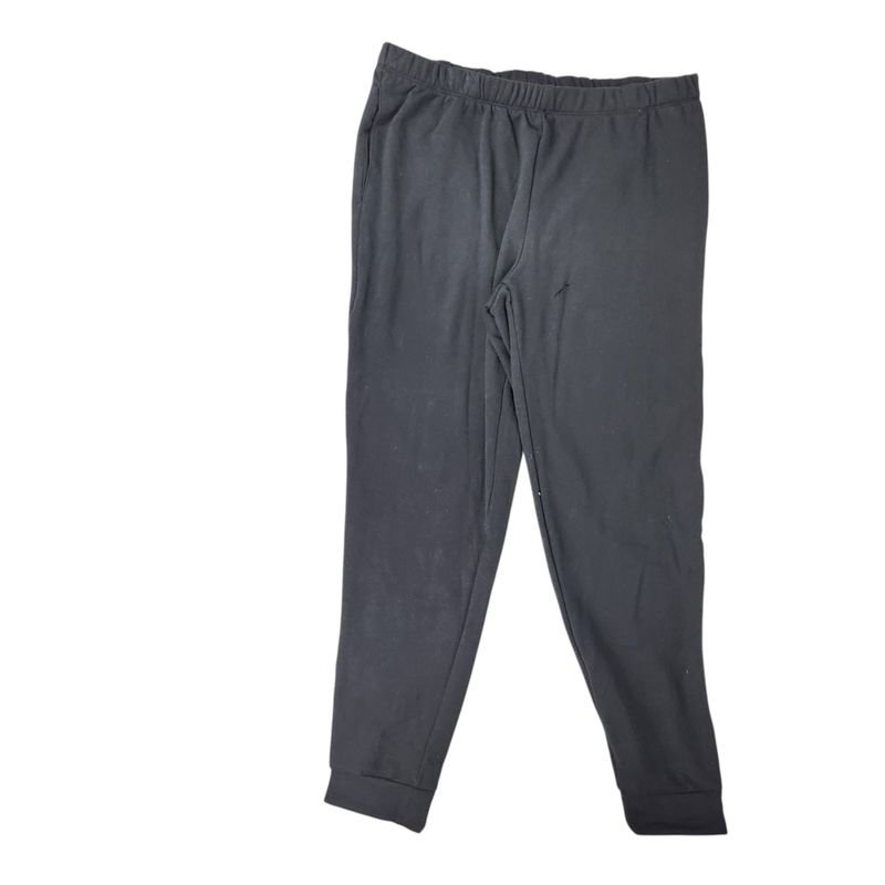 Pantalón de Gimnasio Negro para Hombre Talle 2XL con Detalle de Agujero