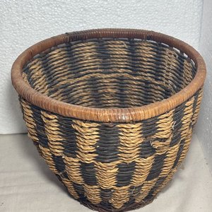 Juego de Cestas y Canastos de Mimbre y Fibra Natural - imagen 9
