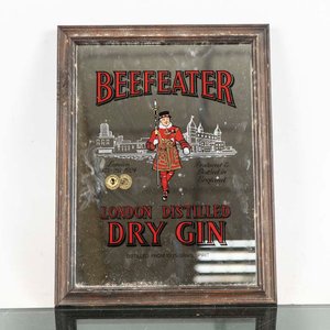 Lote siguiente: Cuadro Espejado Beefeater London Dry Gin Publicitario