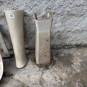 Lote de Bacha, Pies de Palangana y Tapa de Cámara para Baño - imagen 6