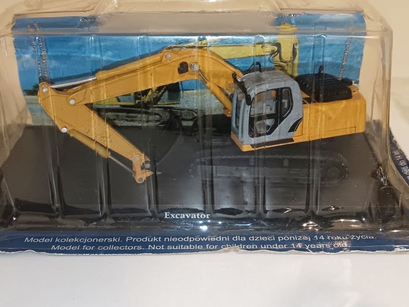 Modelos de maquinaria en caja original - Cargador compacto y excavadora - imagen 2