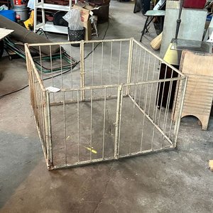 Corral de Hierro PLEGABLE( Para pintar) Niños o animailitos - imagen 9