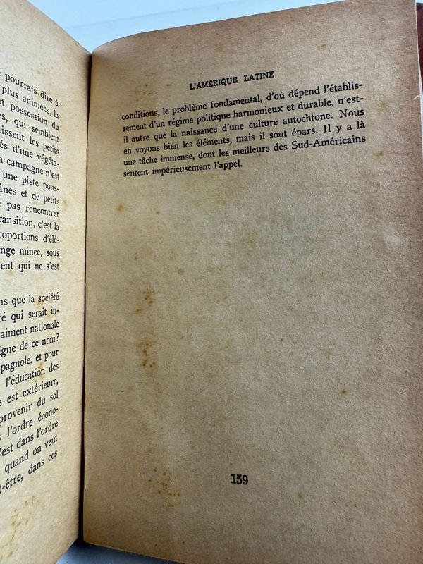 Libro de André Siegfried: La América Latina - Buenos Aires 1944 - imagen 4