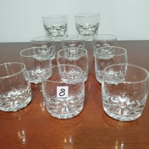 Lote de 11 Vasos para Whisky de Cristal - imagen 3