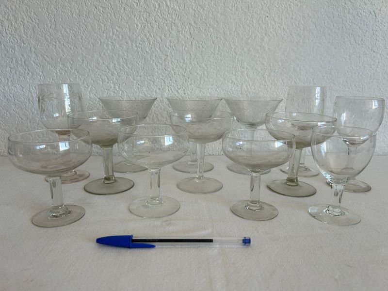 Lote de copas de cristal para vino - imagen 4