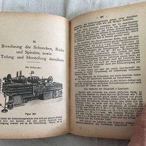 Lote de 3 Libros Técnicos Alemanes: Maquinaria Industrial, Tornería y Testimonio Laboral - imagen 6