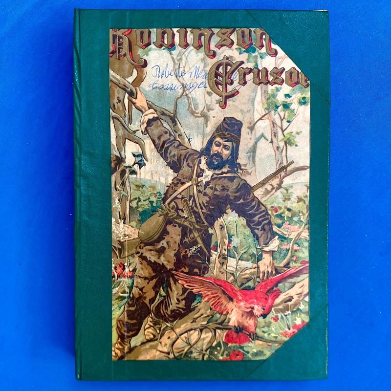Libro "Vida y Aventuras de Robinson Crusoe" de Daniel Defoe