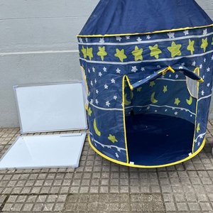 Lote anterior: Carpa Infantil Azul Estrellada y 2 Pizarras Blancas