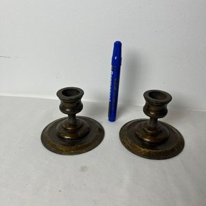 Par de Veladores de Bronce Macizo - imagen 4