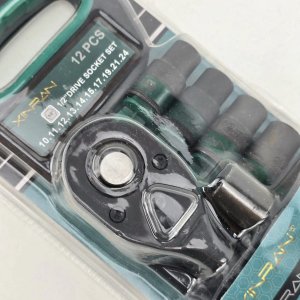 Juego de Llave Rachet y Dados 12 Piezas Marca Xinran - imagen 8