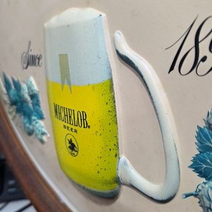 Cartel Oval Cervecero Michelab "Since 1896" con Relieve - imagen 6