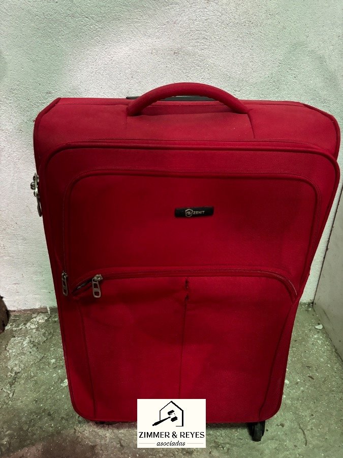 Valija Mediana Roja Zenit con Ruedas
