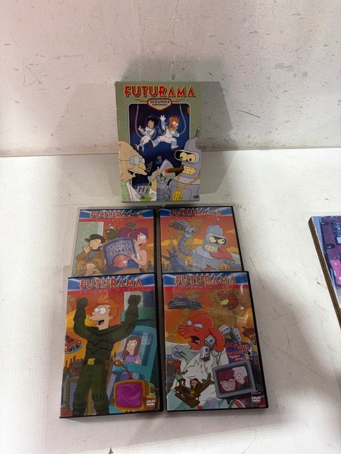 Lote de DVDs de Futurama - Segunda Temporada