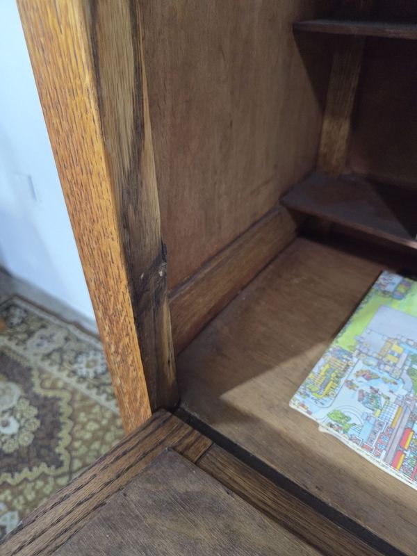 Aparador en roble estilo Reina Ana. - Muebles antiguos de alta calidad - imagen 15