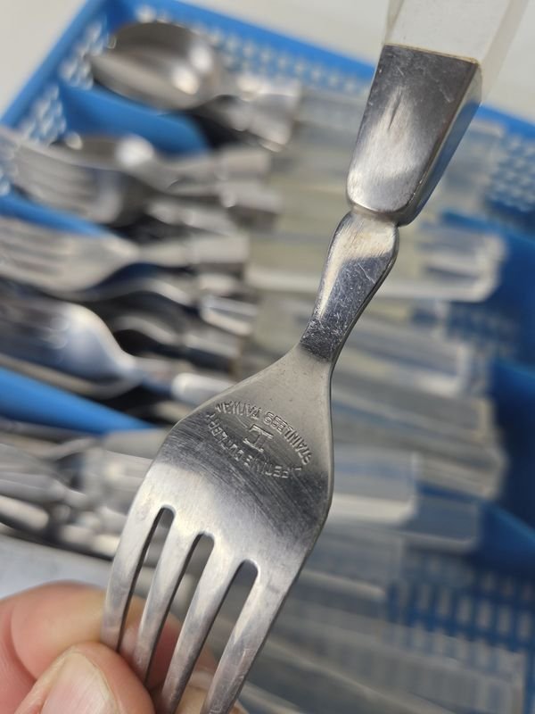 Cubiertos de acrílico y acero inoxidable en venta - imagen 7