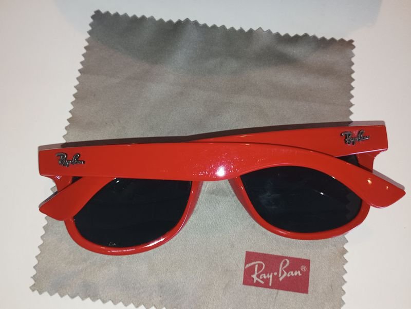 Lentes Ray Ban Wayfarer originales Rojos - Compre ahora - imagen 3