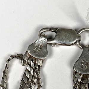 Pulsera de Plata 925 Mexicana de Cinco Vueltas con Cierre Averiado - imagen 3