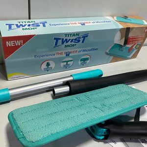 Mopa Microfibra Titan Twist Mop con Limpiavidrios Manual Rociador - imagen 4