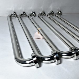 Seis Barras de Apoyo Cromadas para Ducha - imagen 2